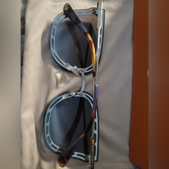 Tory Burch Black Sunglasses. main image 5